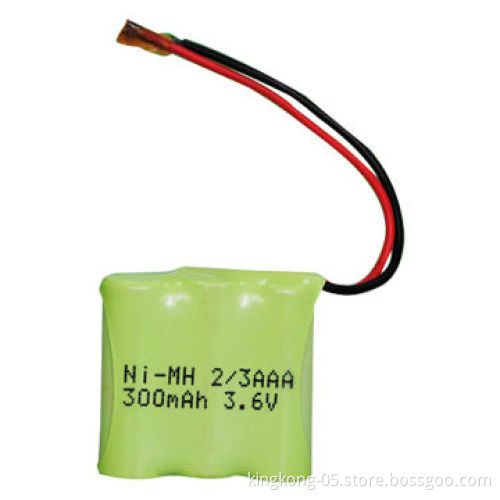 2/3AAA NH Rechargeable Battery Pack